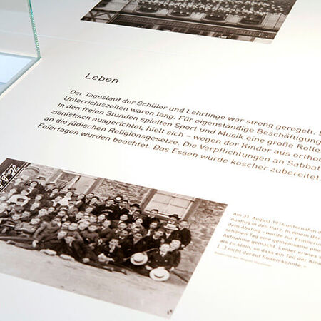 Museum: Detailaufnahme Digitaldruck. Produziert von Obornik Werbetechnik aus Hildesheim.