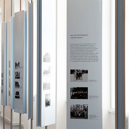 Ausstellungen: Informationstafeln Indoorbereich. Produziert von Obornik Werbetechnik aus Hildesheim.