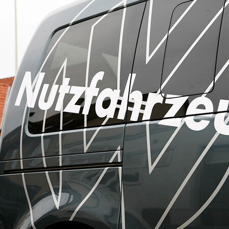 PKW-Folierung für VW — Detail. Produziert bei Obornik Werbetechnik aus Hildesheim.